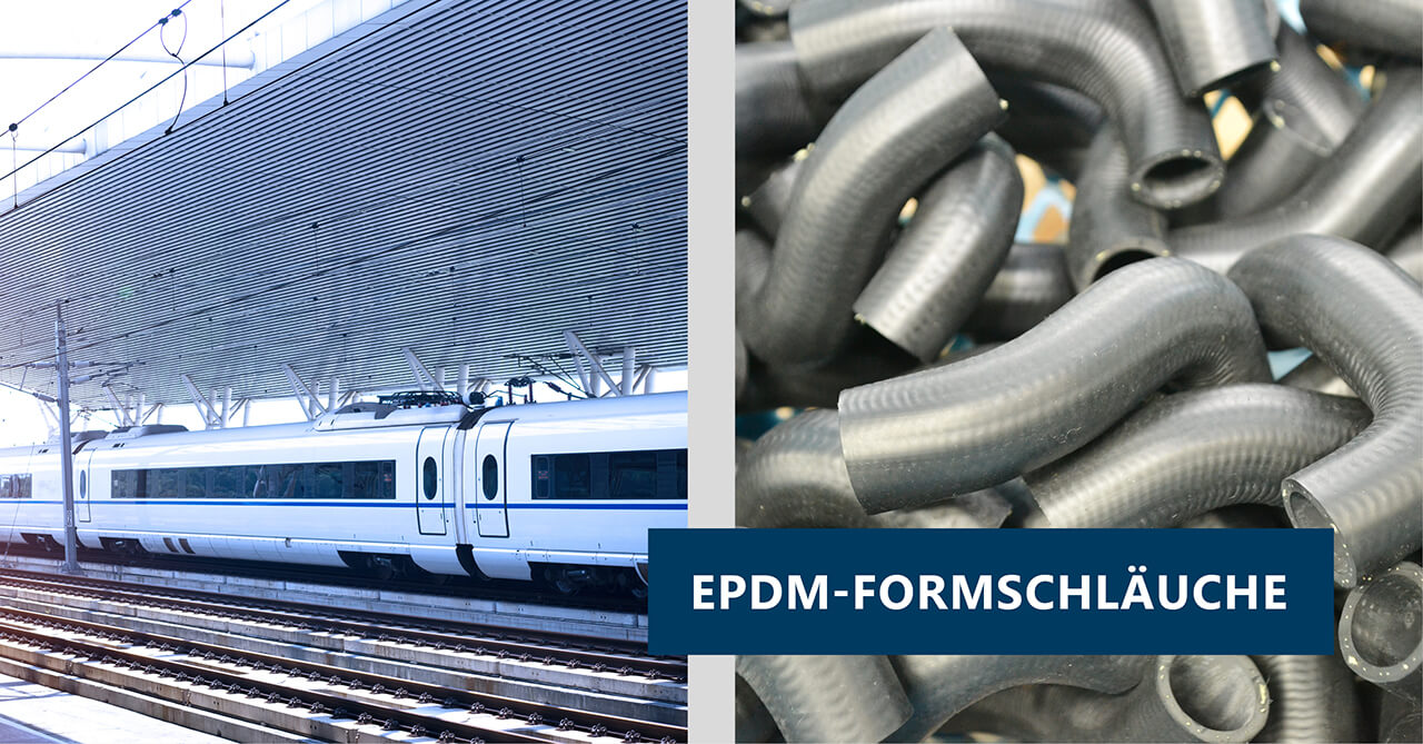 EPDM-Formschläuche nach EN 45545-2