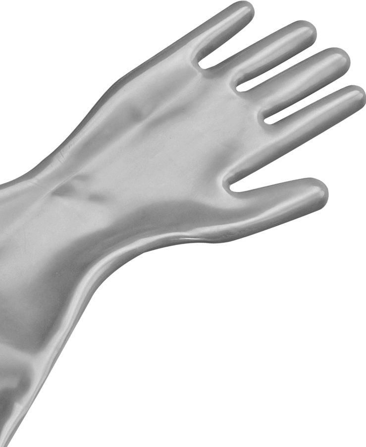 Bild eines Glovebox Handschuh - Jugitec ISOflex